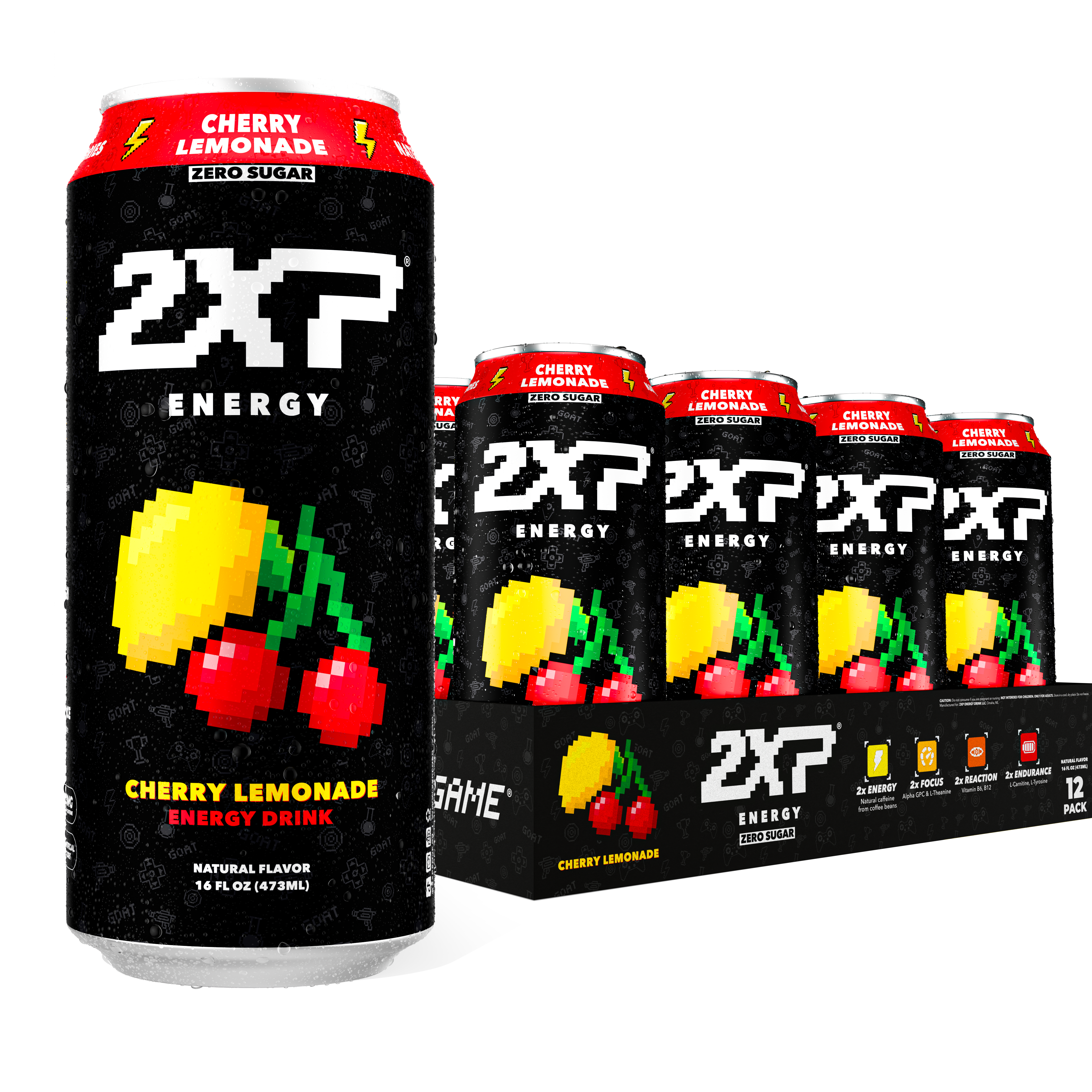 2xp Cherry Lemonade (12 Pack) 2xp Cherry Lemonade (12 Pack)