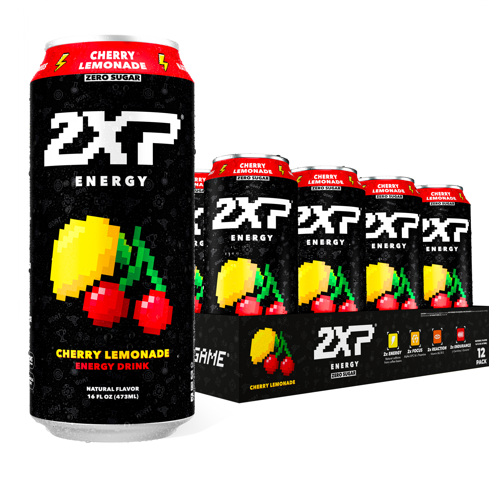 2xp Cherry Lemonade (12 Pack)